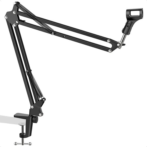 Soporte De Escritorio Brazo Articulado De Microfono + Pipeta