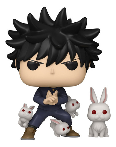 Pop! & Buddy: Jujutsu Kaisen-megumi Con Estampida De Conejos