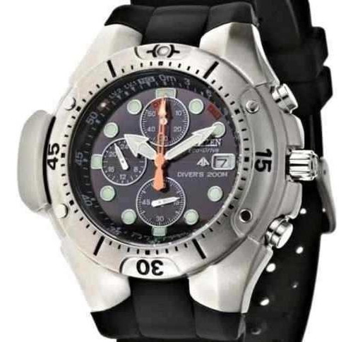 Relógio Citizen Aqualand Eco Drive Chrono - Bj2040-04e