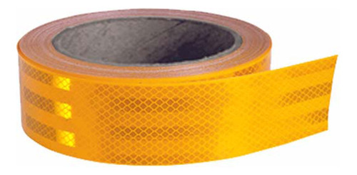 Cinta Reflectiva Color Amarillo 5 Cm X 1 Mts