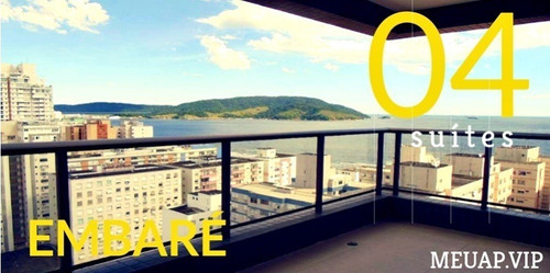 Imagem 1 de 30 de Residencial La Sierra - Apartamento Para Venda No Embaré - Santos - Em952 - 32392940