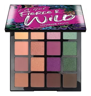 La Girl Paleta De Sombras Para Ojos Fierce & Wild Untamed Color De La Sombra Cálidos Y Fríos