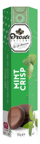 Chocolate En Pastillas Droste Con Menta 85gr Holanda