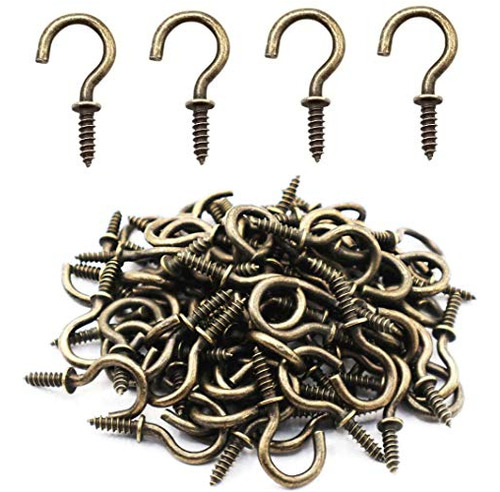  Small Screw Hooks 5 8 Inch 160 Pcs Screw Ceiling Hooks...