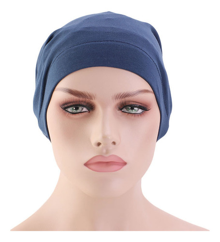 Gorro De Dormir De Algodón Con Forro Sedoso