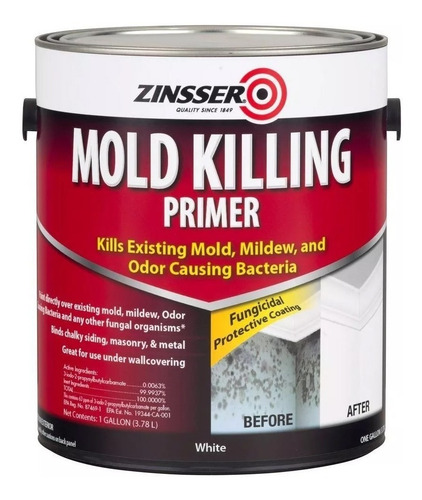 Pintura Antihongo Zinsser Mold Killing Prim 3,785l 1083655