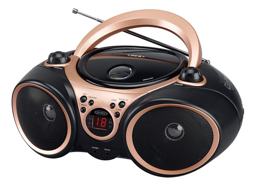 Cd-490rg Reproductor Cd Estereo Portatil Boombox Am