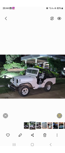 Jeep Ika Corto,patonas, Jaula,asiento Trasero, Capota , Mb