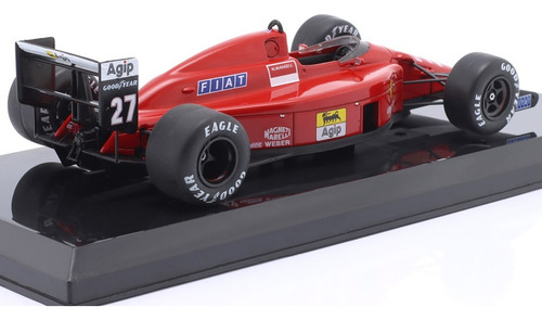 1/24 Premiumx Ferrari 640 Nigel Mansell F1 Formula 1 1989 Vermelho