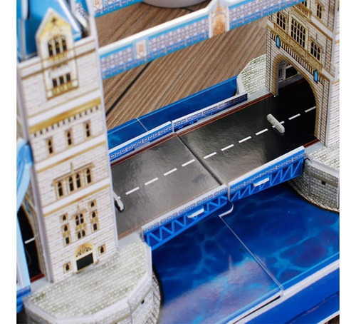 Rompecabezas 3d Rompecabezas London Twin Bridge Para Niños