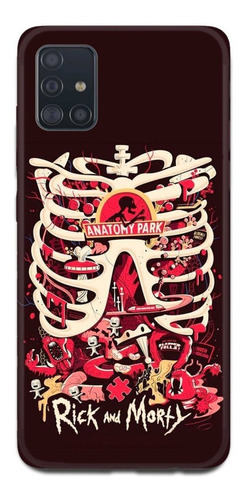 Imagen 7 de 10 de Funda Samsung A31 A21s A11 Rick Y Morty 10