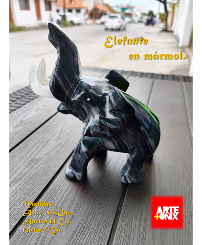 Elefante En Mármol 