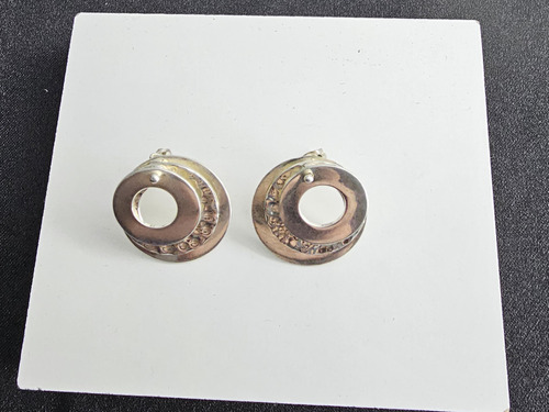 Aretes De Plata Giratorios 925 Mex 