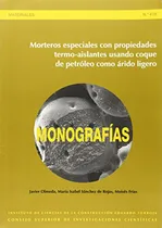 Comprar Libro Morteros Especiales Con Propiedades Termo Aislantes Us