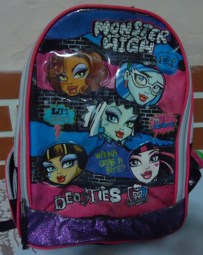 Morral Escolar Monster High (Usado)
