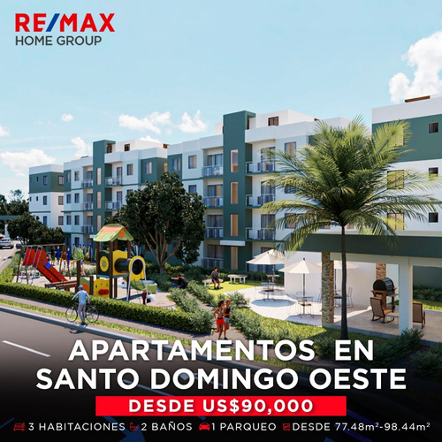 Prooyecto De Apartamentos Ubicado En Los Alamos. S. D. O