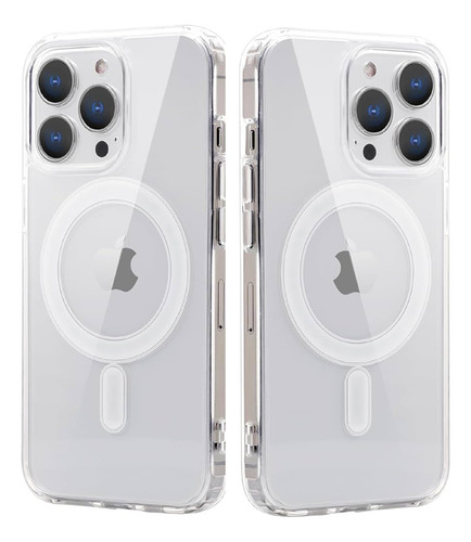 Funda Tpu Transp Magnética Para Iphone 14 14 Pro 14 Promax Transparente/magnética Iphone 14 Pro