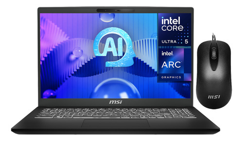 Laptop Msi Modern 15 H Ai Core Ultra 5 16gb 512gb + Mouse