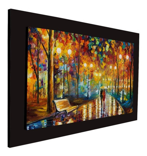 Imagen 2 de 3 de Cuadro 60x40 Cms Decorativo Tipo Oleo Camino 6+envío Gratis