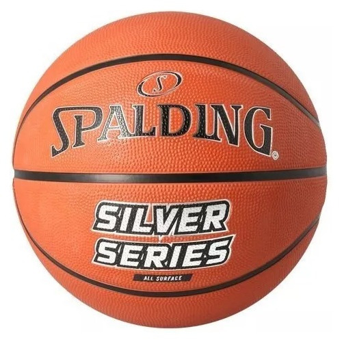 Pelota Basquet Spalding Silver Nº 7 Basket Outdoor - Olivos