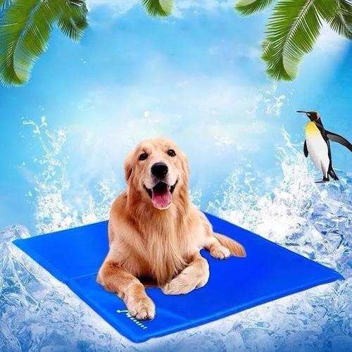Imagen 8 de 9 de Manta Refrescante Alfombra Mascotas Cama Refrigerante 40x50