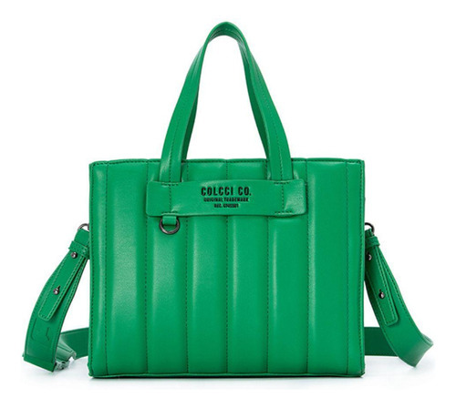 Bolsa Colcci Tote Matelasse Verde Springler Dom