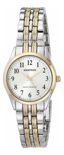 Reloj Mujer Armitron 75-5304svtt Cuarzo 25mm Pulso Bicolor