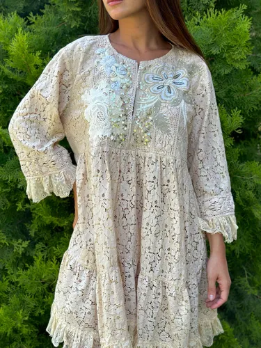 Vestidos vars bordados sale