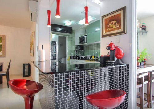 Apartamento, 130 M² - Venda Por R$ 1.800.000,00 Ou Aluguel Por R$ 11.300,00/mês - Brooklin Novo - São Paulo/sp - Ap14243