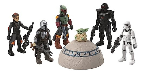 Figura De Acción Star Wars Mission Fleet Mandalorian 6.5 Cm