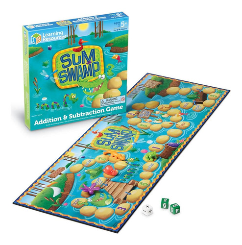Juego De Mesa Sum Swamp De Adición Y Sustracción