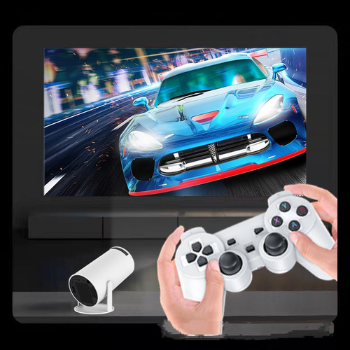 Proyector Portátil X10 Plus Con Joystick Y Tarjeta De Juego