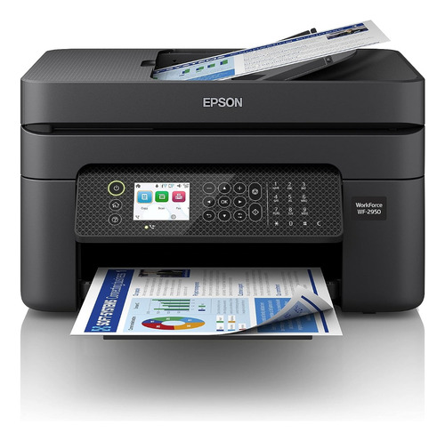 Epson Workforce Wf-2950 Impresora De Color Inalámbrico Todo Color Negro 100v/240v