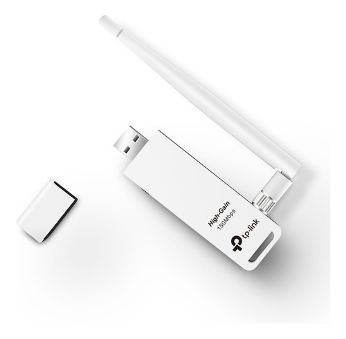 Imagem 2 de 7 de Adaptador Tp-link Usb Wireless 150mbps - Tl-wn722n