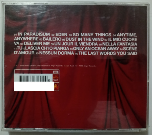 Sarah Brightman Eden Cd Original (Usado)