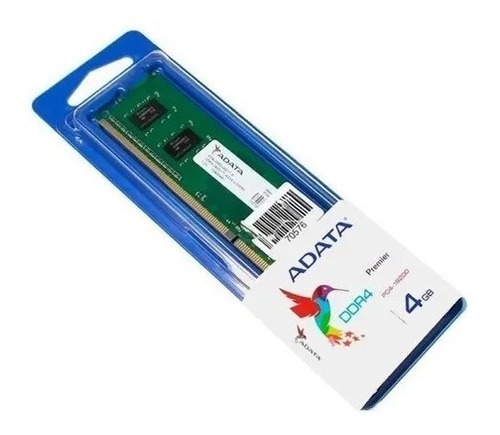 Memoria Adata 4gb 2400 Mhz Pc4-19200  