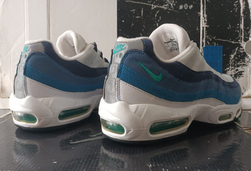 Tenis Air Max 95 White Slate Blue (28cm) Run React Crossfit (Usado)