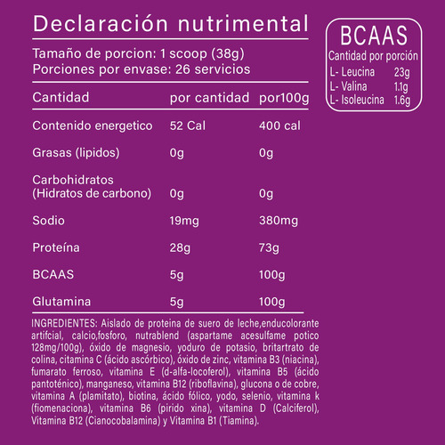 Proteína Whey Hs Hidrolizada Isolate Dalton 1 Kg Sabores Galleta