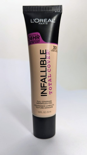 Base L´oreal Infallible Total Cover 24hrs
