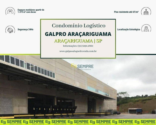 Imagem 1 de 12 de Galpão Para Alugar Em Araçariguama/sp - Ga1246