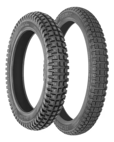 Par Pneu Technic Xtz Xre 300 90/90-21 + 4.00-18 Tk Block C/c