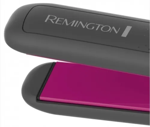 Plancha remington online negra con rosa