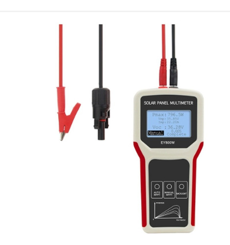 El Multímetro Ey800w Mejora La Potencia Del Panel Fotovoltai