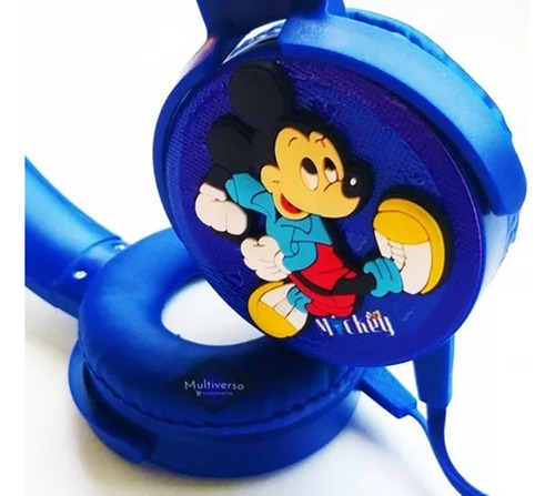 Audifonos Balaca Para Niños Mouse Clases Virtuales Musica