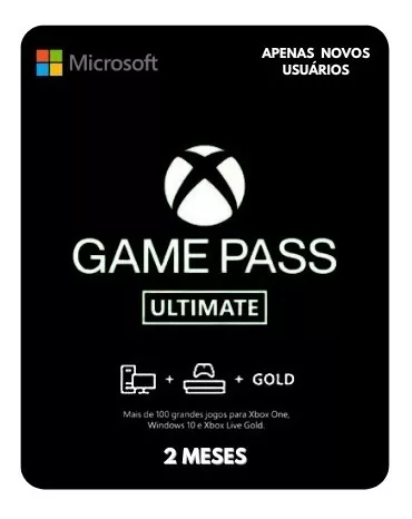 Game Pass Ultimate Código 25 Dígitos Original Microsoft