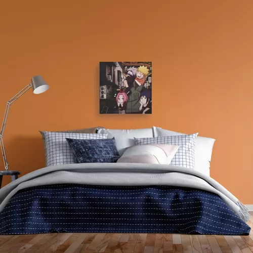 Quadro Decorativo Poste Classico Time 7 Kakashi Sakura em Promoção na  Americanas