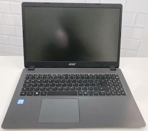 Notebook Acer A315-54k Core I3 6° Geração 12gb Ram Ssd 240gb Preto (Usado)