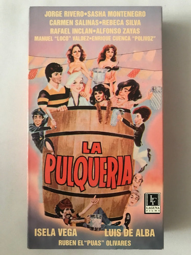 La Pulqueria Vhs Sasha Montenegro Rebeca Silva Sexycomedia (Usado)