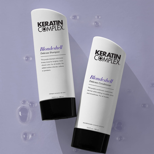 Condicionador Keratin Complex Blondeshell Debrass 400ml