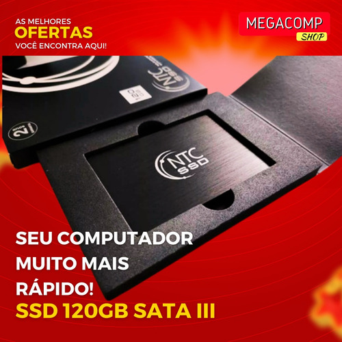 Imagem 2 de 5 de Ssd 120gb Seu Computador Notebook Mais Rapido Ssd Curitiba